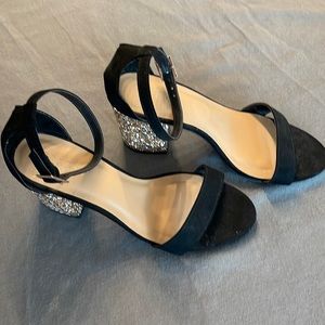 Silver/Gold sparkle heels